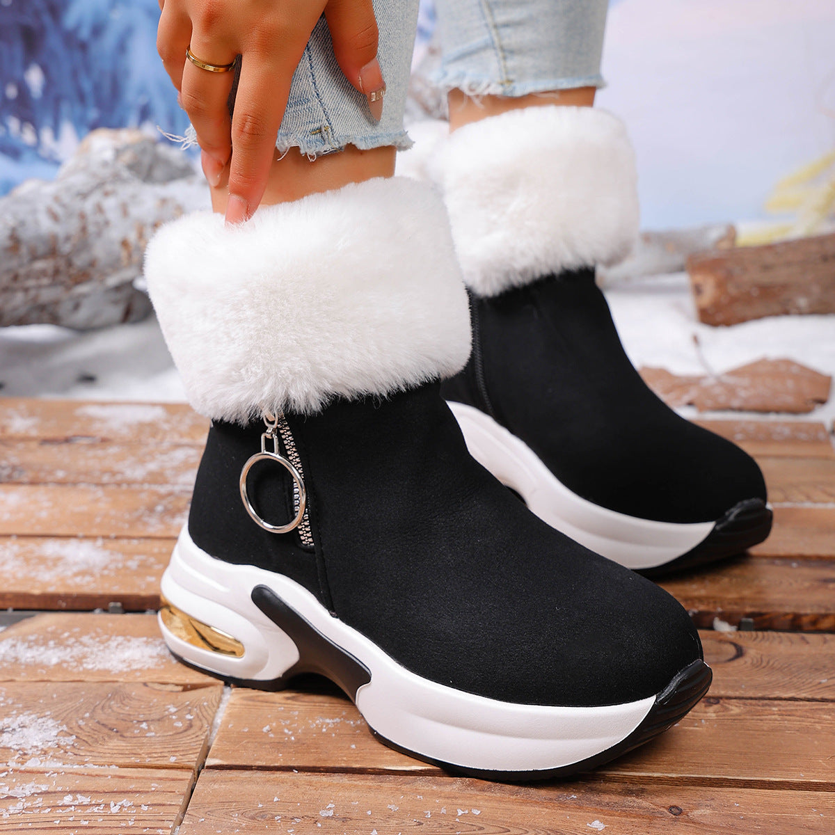 Soft, cosy, height-enhancing ankle boots for women – stylish, comfortable and versatile shoes🥰