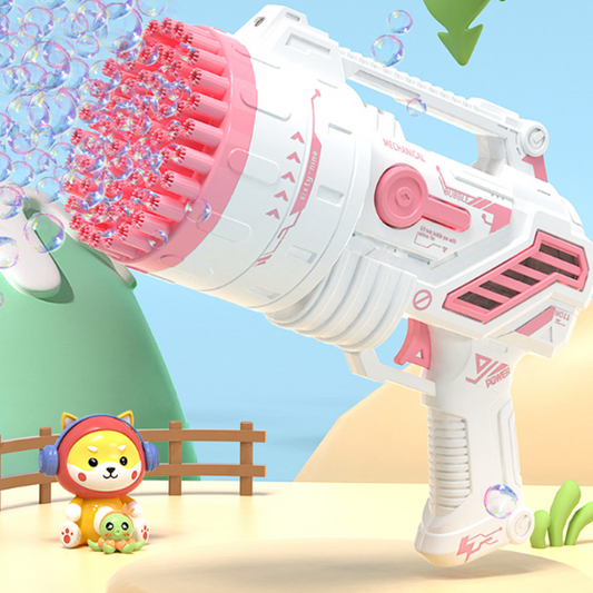 ✨Happy Fun 69 Hole Pistol Bubble Machine 🚀