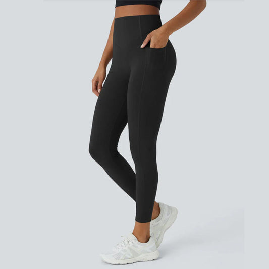 🧘♀️Spodnie do jogi z wysokim stanem i kieszeniami