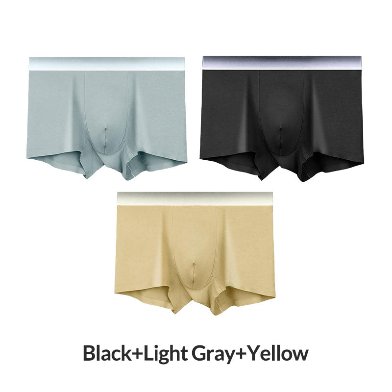 3pcs Men’s Breathable Modal Boxers Panties - Great Gift