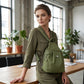 ✨Plecak z wieloma kieszeniami, który można przekształcić w torbę crossbody