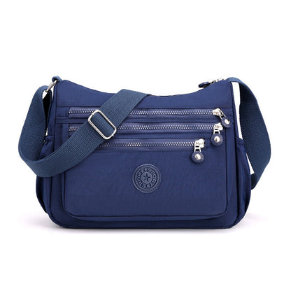 👜Lightweight Multi-Pocket Nylon Crossbody Bag – Lightweight, Water-Resistant & Perfect For Everyday Adventures