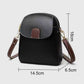 ✨Klasyczna damska torebka crossbody z podwójnym zamkiem błyskawicznym