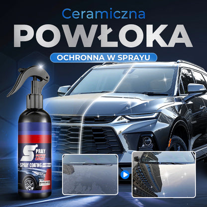 🚗✨ Szybki spray pielęgnacyjny 3 w 1 – czyści, odnawia i poleruje w jednym
