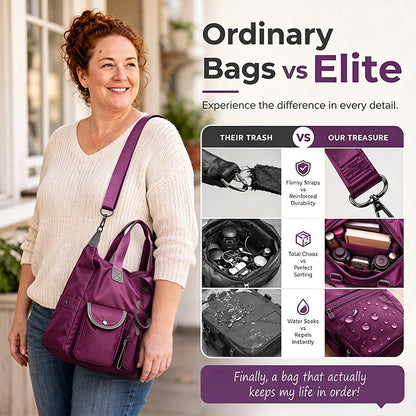 👜💐 Women’s large-capacity waterproof bag — versatile and stylish, perfect for a range of looks