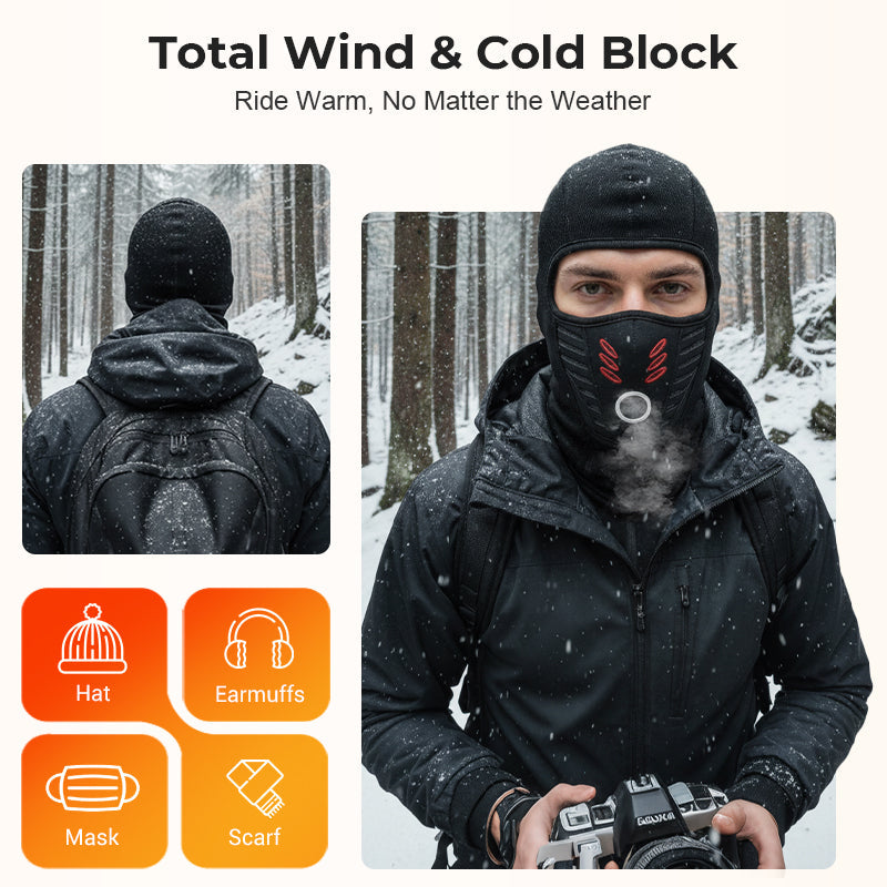 Hot Sale: 50% Off🔥Unisex Windproof Winter Warm Full Face Mask❄️
