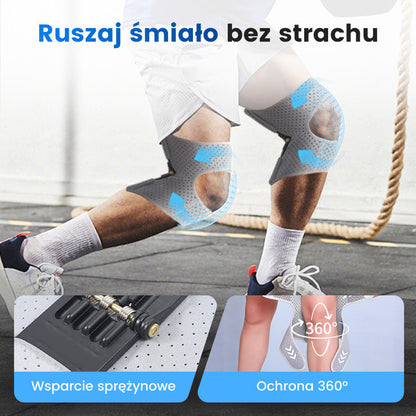 🦵 Regulowane Ochraniacze Kolan – Podwójna Ochrona i Maksymalny Komfort! 💪✨