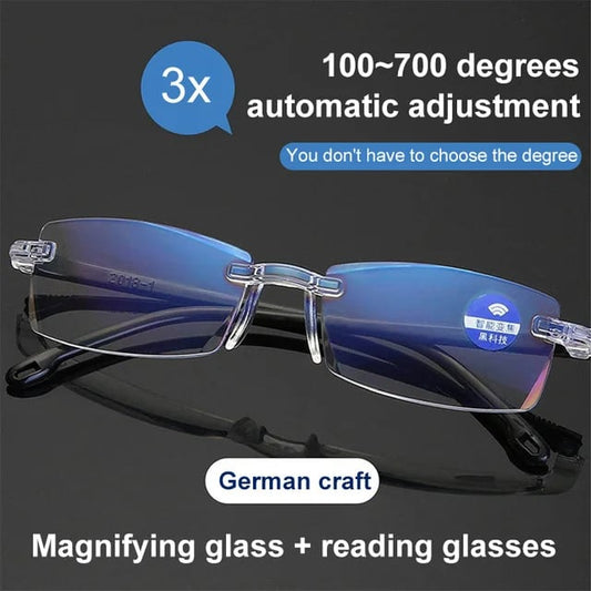 👓✨Okulary do czytania z autozoomem –  ultralekkie i krystalicznie czyste widzenie z bliska i z daleka 🔍👀