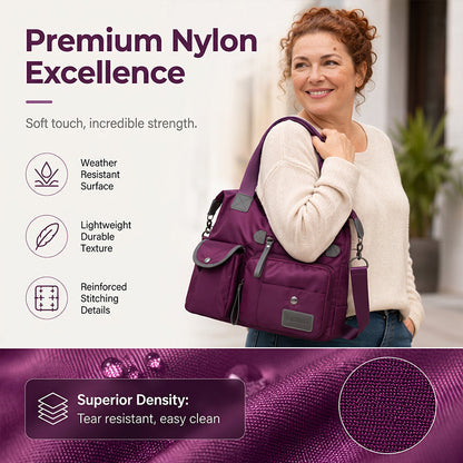 👜💐 Women’s large-capacity waterproof bag — versatile and stylish, perfect for a range of looks