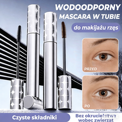 ✨1+2gratis✨Wodoodporny tusz do rzęs, który nie rozmazuje się, zapewniający długie i podkręcone rzęsy