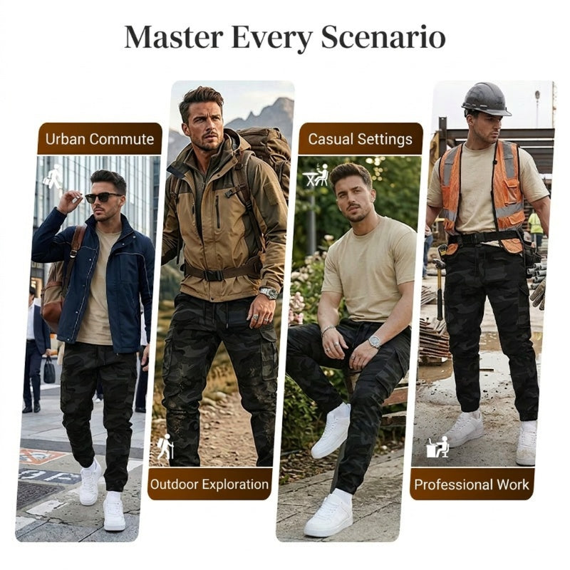 🔥Sale:50% OFF👖Casual Camo Work Pants