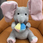 🎁🐘 Śliczna pluszowa zabawka w kształcie słonia do zabawy w chowanego