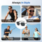 🕶️🔥Stylowe okulary przeciwsłoneczne bez oprawek, z polaryzacją i wysoką rozdzielczością