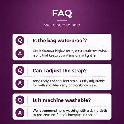 👜💐 Women’s large-capacity waterproof bag — versatile and stylish, perfect for a range of looks