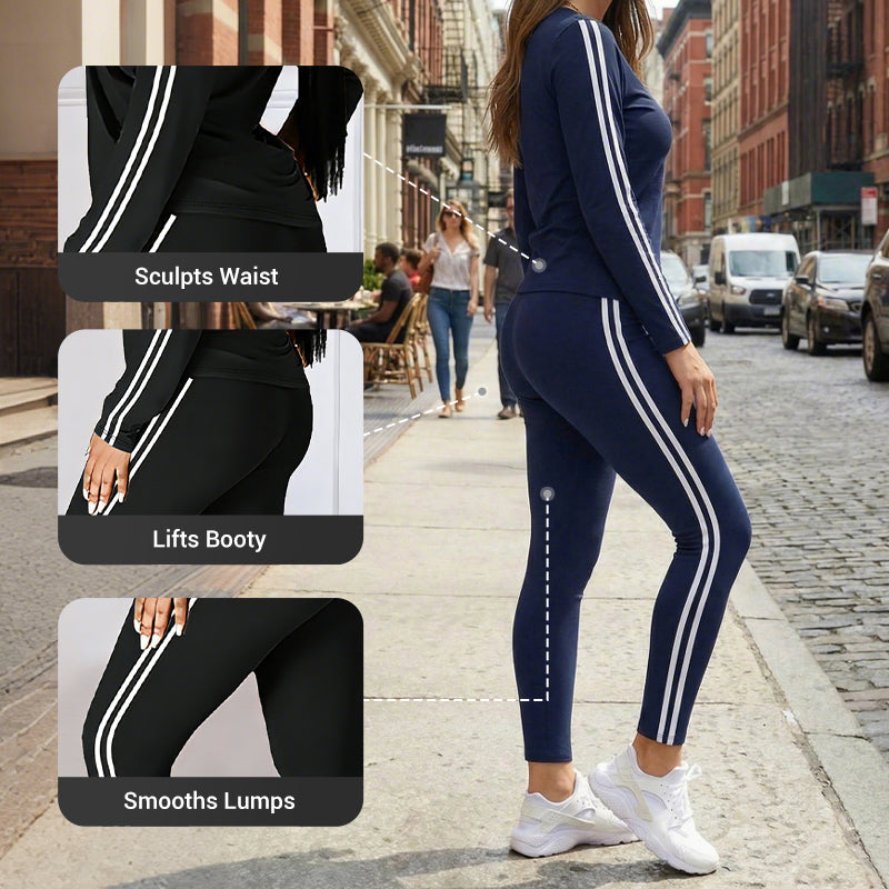 🔥🏃‍♀️Women's 2-Piece Long Sleeve Tracksuit Set