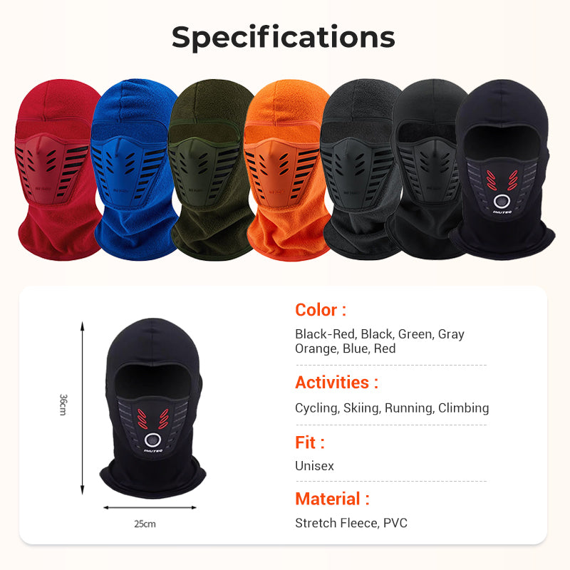 Hot Sale: 50% Off🔥Unisex Windproof Winter Warm Full Face Mask❄️