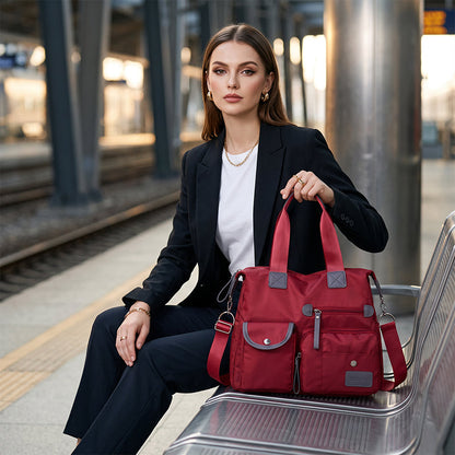 👜💐 Women’s large-capacity waterproof bag — versatile and stylish, perfect for a range of looks