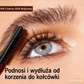 ✨1+2gratis✨Wodoodporny tusz do rzęs, który nie rozmazuje się, zapewniający długie i podkręcone rzęsy
