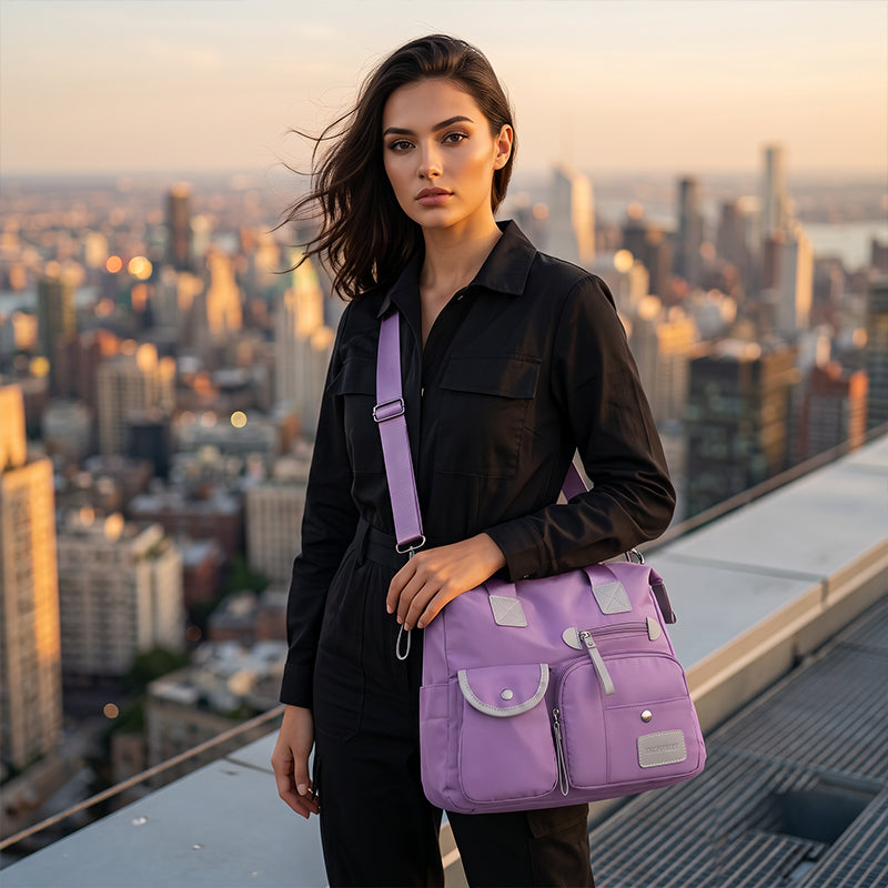 👜💐 Women’s large-capacity waterproof bag — versatile and stylish, perfect for a range of looks
