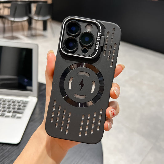 💥Miękkie silikonowe etui na iPhone'a（Ładowanie elektromagnetyczną lampą błyskową） 📱