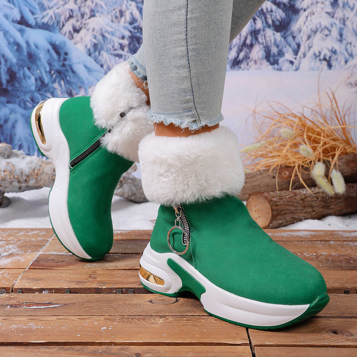 Soft, cosy, height-enhancing ankle boots for women – stylish, comfortable and versatile shoes🥰
