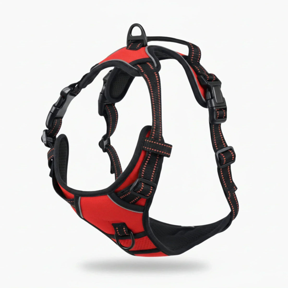 🐶🐾 LIMITED-TIME 55% OFF! FellStern Adjustable Dual-Clip Anti-Pull Dog Harness – Breathable Padding, Four-Way Fit & Secure Walking Control