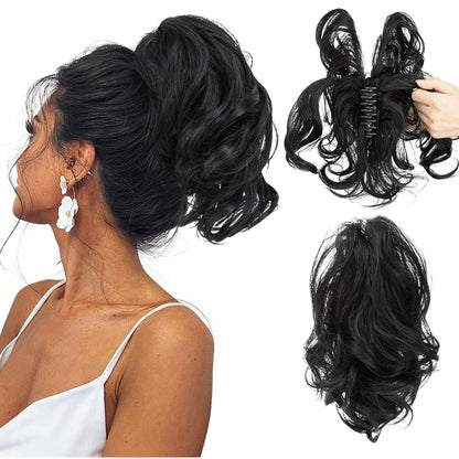 💕DIY Kucyk Curl Bun Akcesoria do włosów