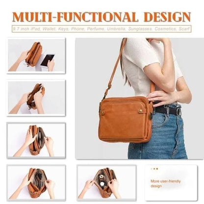 ✨Modne skórzane torebki crossbody i kopertówki🤩