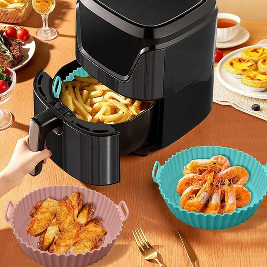 🔥Kup 3, dostań 2 gratis🔥 Silikonowa blacha do pieczenia do frytownicy powietrznej 🥘