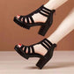 【EU 35-40】👠Damskie antypoślizgowe sandały z odkrytymi palcami
