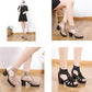 【EU 35-40】👠Damskie antypoślizgowe sandały z odkrytymi palcami