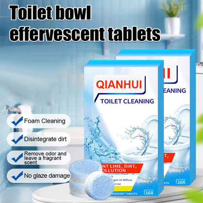 【🔥Kup 1 i otrzymaj 2 gratis】🍋Wysokowydajne tabletki do czyszczenia muszli klozetowych o zapachu cytryny 💦🚽