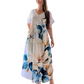 👗 Sukienka z krótkim rękawem z nadrukiem