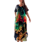 👗 Sukienka z krótkim rękawem z nadrukiem