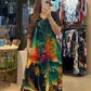 👗 Sukienka z krótkim rękawem z nadrukiem