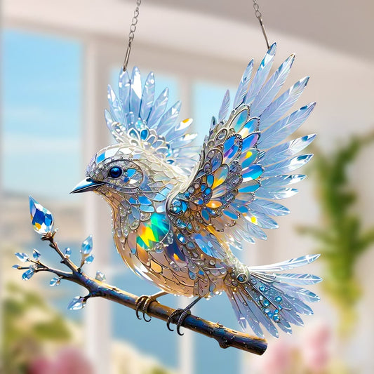 🐦✨Ozdoba do kolorowania Crystal Sky Cygnet
