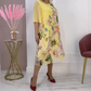 🌸Szyfonowa sukienka casual z kwiatowym nadrukiem