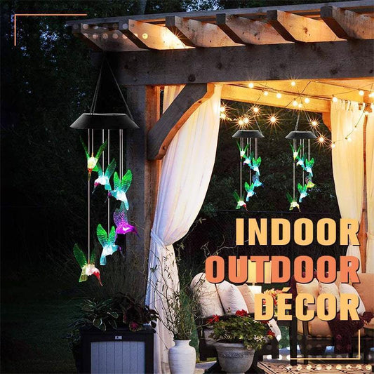 🔥Lampka Solar Butterfly Wind Chime