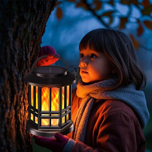 ✨🔥 Wodoodporna zewnętrzna lampka nocna solarna