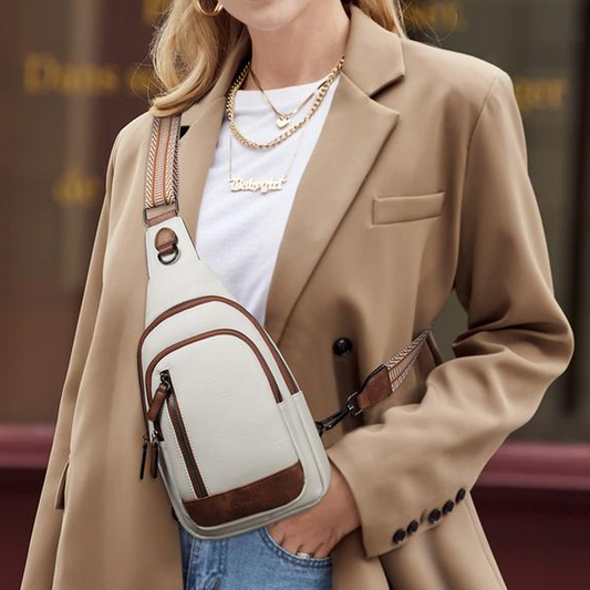 💖Stylowa damska skórzana torba crossbody o dużej pojemności