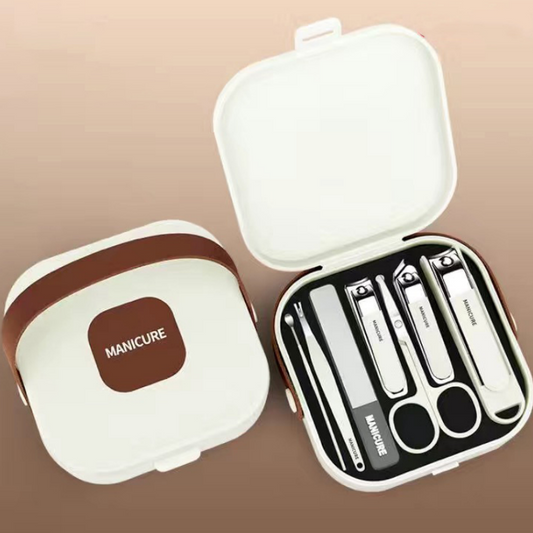 💥✂️Portable 7-częściowy zestaw do manicure z obcinaczem do paznokci