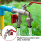 🔥🚰Uniwersalny kran ogrodowy ze stali nierdzewnej z dwoma wylotami