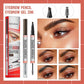 🔥Kup 1 i otrzymaj 1 gratis🔥 Dwa w jednym: kredka do brwi + żel modelujący dla naturalnie pełnych brwi🥳