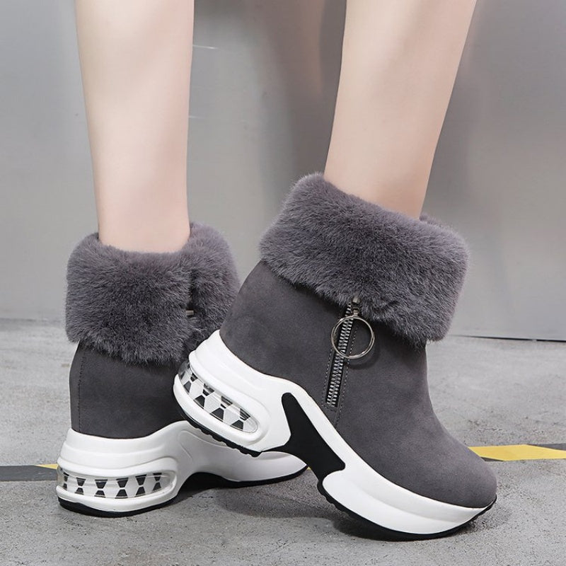 Soft, cosy, height-enhancing ankle boots for women – stylish, comfortable and versatile shoes🥰