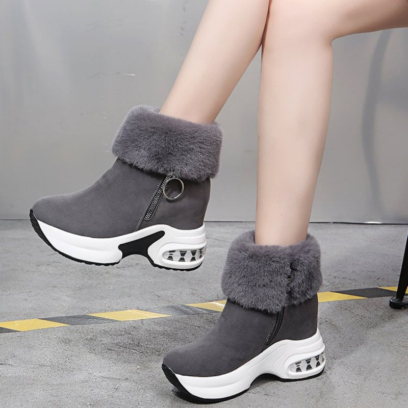 Soft, cosy, height-enhancing ankle boots for women – stylish, comfortable and versatile shoes🥰