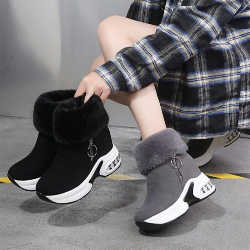 Soft, cosy, height-enhancing ankle boots for women – stylish, comfortable and versatile shoes🥰