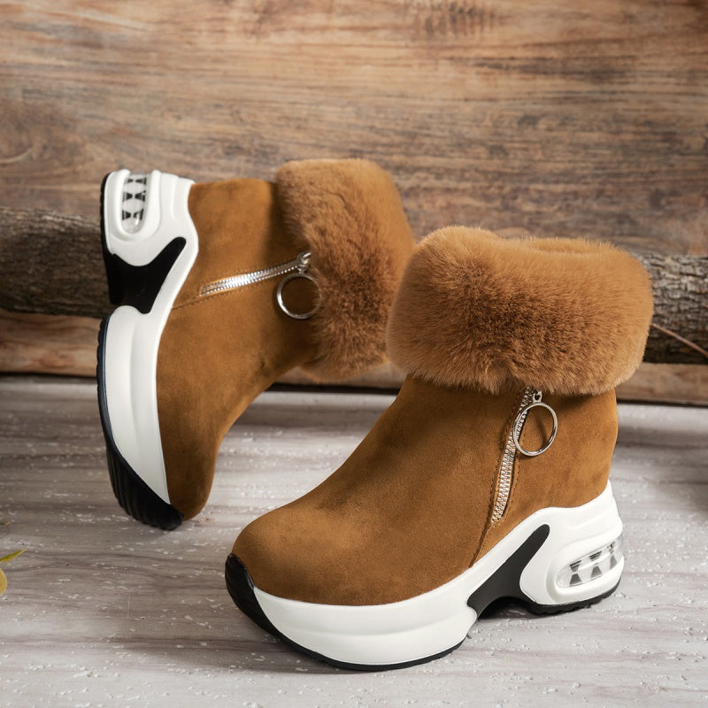 Soft, cosy, height-enhancing ankle boots for women – stylish, comfortable and versatile shoes🥰