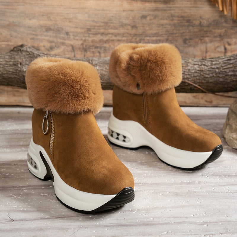 Soft, cosy, height-enhancing ankle boots for women – stylish, comfortable and versatile shoes🥰