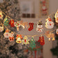 🎄🎁Łańcuch świetlny LED Święty Mikołaj🎅