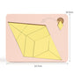🧩 Drewniane puzzle Tangram – 7 kolorowych geometrycznych kształtów do kreatywnej nauki i rozwoju logicznego myślenia 🔺🔷